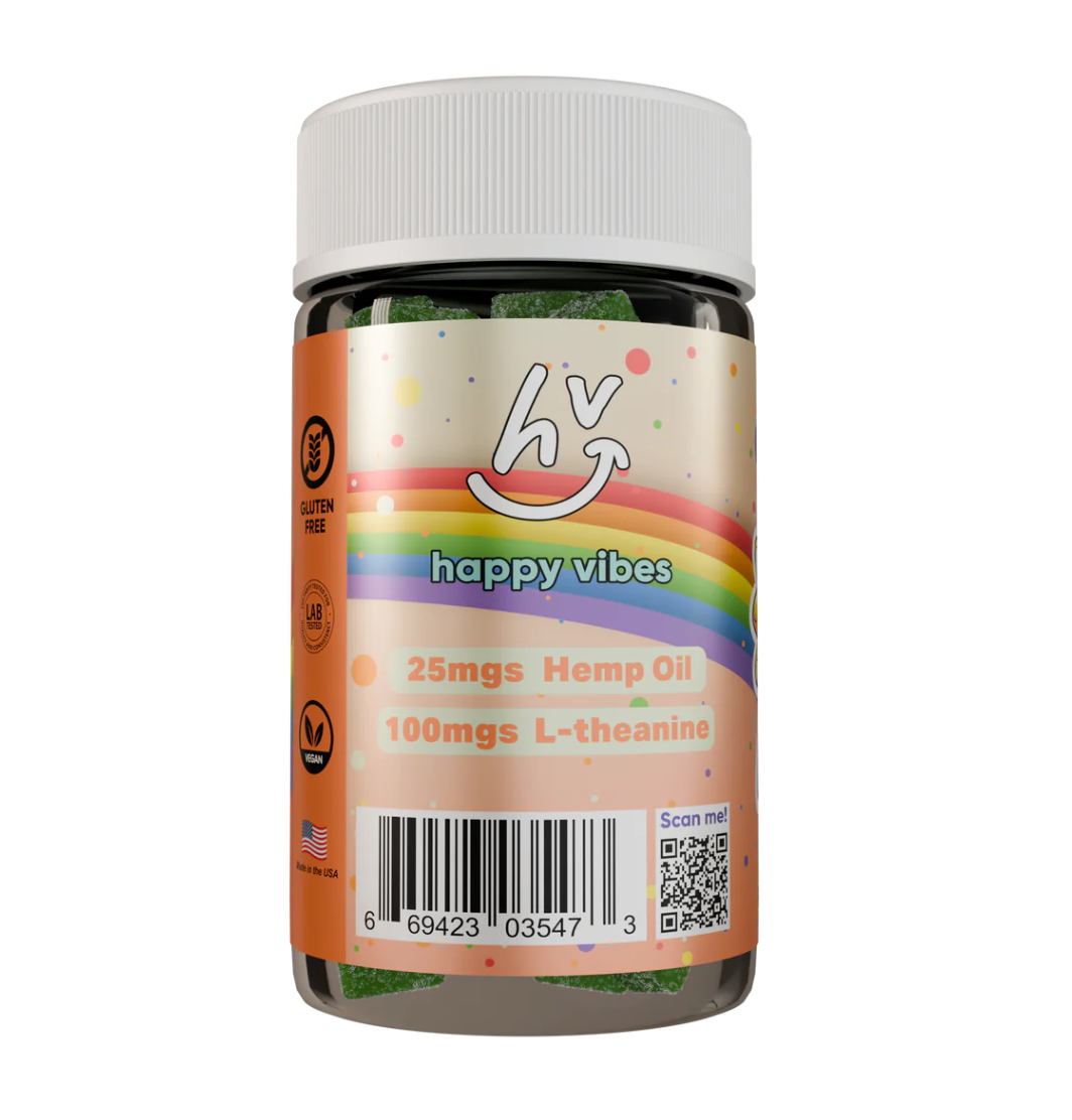 Good Vibes - CBD and L-Theanine Gummies